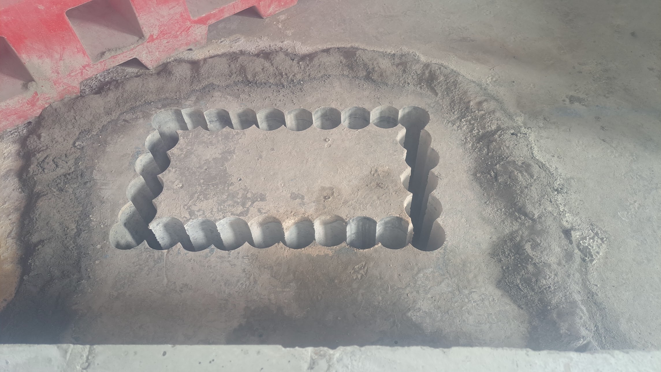Concrete drilling